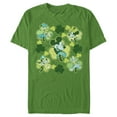 thumbnail image 1 of Men's Mickey & Friends Clover Squad Graphic Tee Kelly Green Medium, 1 of 5