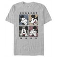 thumbnail image 1 of Men's Mickey & Friends Current Mood Graphic Tee Athletic Heather X Large, 1 of 5