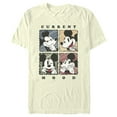 thumbnail image 1 of Men's Mickey & Friends Current Mood Graphic Tee Beige Small, 1 of 4