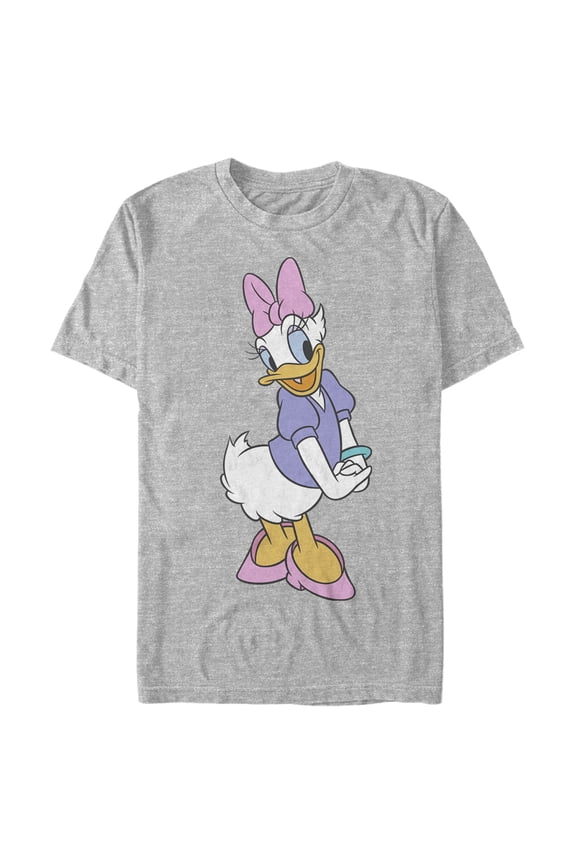 Men's Mickey & Friends Daisy Duck Classic Pose Graphic Tee Athletic Heather Medium