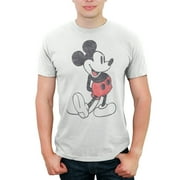 Disney Mens Mickey & Friends Retro Mickey Mouse Pose T-Shirt,