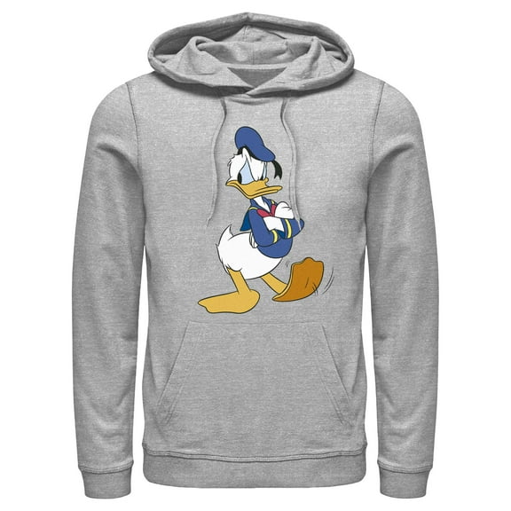 Men's Mickey & Friends Donald Duck Impatient  Pull Over Hoodie