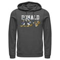thumbnail image 1 of Men's Mickey & Friends Donald Duck Poses Pull Over Hoodie, 1 of 4
