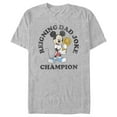 thumbnail image 1 of Men's Mickey & Friends Father's Day Dad Joke Champion Graphic Tee Athletic Heather 2X Large, 1 of 5