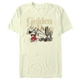 thumbnail image 1 of Men's Mickey & Friends Golden Days Cowboy Mouse Graphic Tee Beige X Large, 1 of 4
