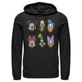 thumbnail image 1 of Men's Mickey & Friends Group Portraits Pull Over Hoodie Black Large, 1 of 4