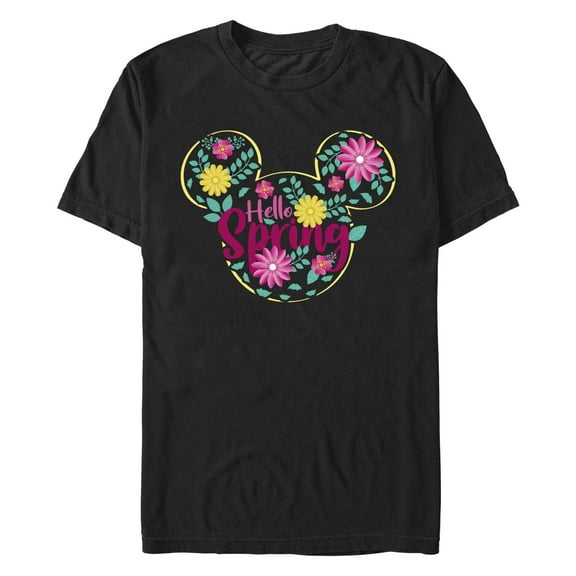 Men's Mickey & Friends Hello Spring Logo Graphic T-Shirt
