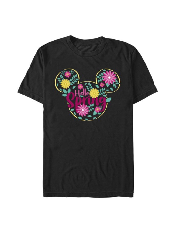 Men's Mickey & Friends Hello Spring Logo Graphic T-Shirt
