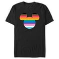 thumbnail image 1 of Men's Mickey & Friends LGBTQIA+ Pride Flag Logo Graphic T-Shirt, 1 of 5