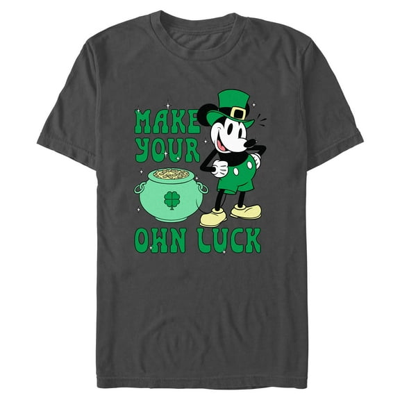 Men's Mickey & Friends Make Your Own Luck  Graphic T-Shirt