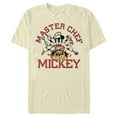 thumbnail image 1 of Men's Mickey & Friends Master Chef Mickey Graphic Tee Beige Medium, 1 of 4