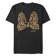 thumbnail image 1 of Men's Mickey & Friends Cheetah Print Minnie Mouse Bow Graphic T-Shirt, 1 of 4