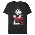 thumbnail image 1 of Men's Mickey & Friends Mickey Mouse Vintage Lean  Graphic Tee Black Medium, 1 of 4