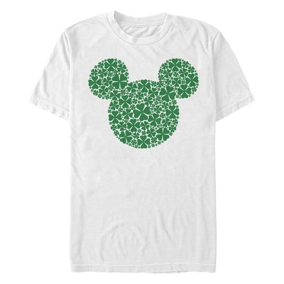 Men's Mickey & Friends Mickey and Friends Clover Silhouette  Graphic T-Shirt