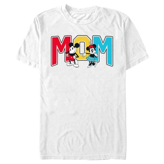Men's Mickey & Friends Mom Collegiate  Graphic T-Shirt