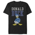 thumbnail image 1 of Men's Mickey & Friends Moody Donald Duck Graphic Tee Black X Large, 1 of 5