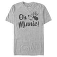 thumbnail image 1 of Men's Mickey & Friends Oh Minnie  Graphic Tee Athletic Heather 5X Large, 1 of 5