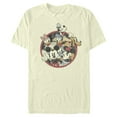 thumbnail image 1 of Men's Mickey & Friends Retro Group Shot Graphic Tee Beige 3X Large, 1 of 4