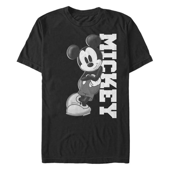 Men's Mickey & Friends Retro Leaning Graphic T-Shirt