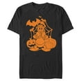 thumbnail image 1 of Men's Mickey & Friends Scared Donald Duck Graphic Tee Black Large, 1 of 5