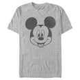 thumbnail image 1 of Men's Mickey & Friends Smiling Mickey Mouse Distressed  Graphic Tee Athletic Heather Medium, 1 of 5