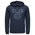 thumbnail image 1 of Men's Mickey & Friends Snowflake Silhouette Pull Over Hoodie, 1 of 4