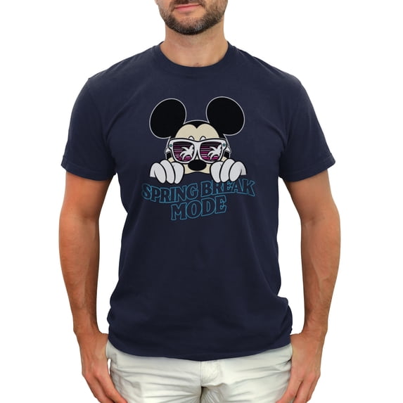 Men's Mickey & Friends Spring Break Mode Graphic T-Shirt