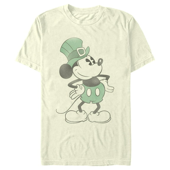 Men's Mickey & Friends St. Patrick's Day Leprechaun Pose  Graphic T-Shirt
