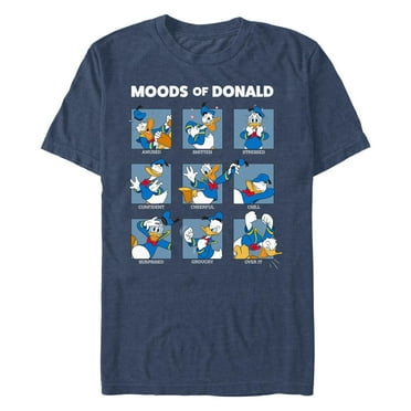 Men's Mickey & Friends The Moods of Donald Duck  Graphic T-Shirt