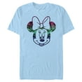 thumbnail image 1 of Men's Mickey & Friends Tropical Minnie Graphic Tee Light Blue Large, 1 of 4