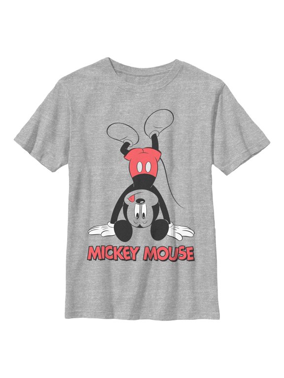 Men's Mickey & Friends Upside Down Pose Graphic T-Shirt