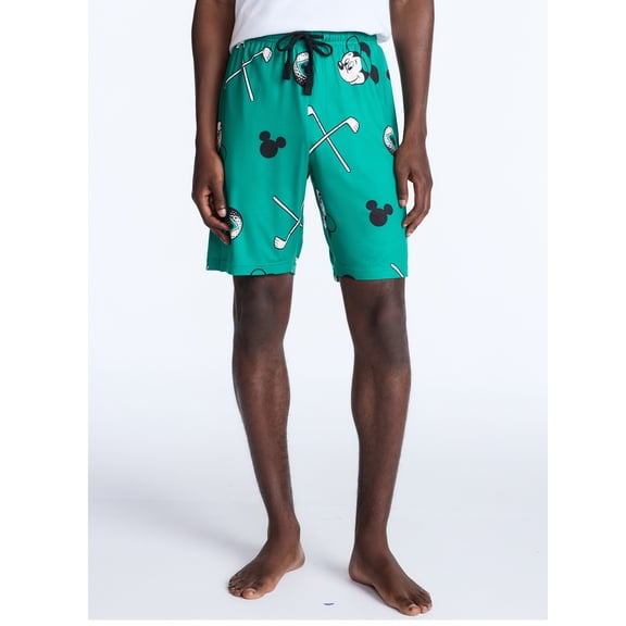 Mickey Mouse Men's Golf Lounge Shorts, Sizes S-2XL