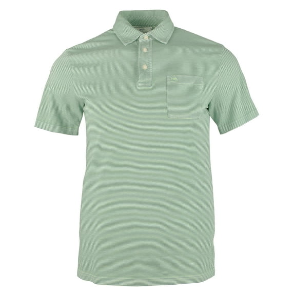Men's Micro Stripe Island Short Sleeve Polo-GG-S