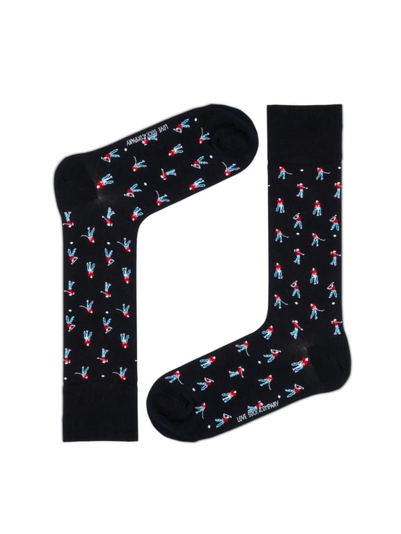 Men's Mid-Calf Dress Socks - Golf