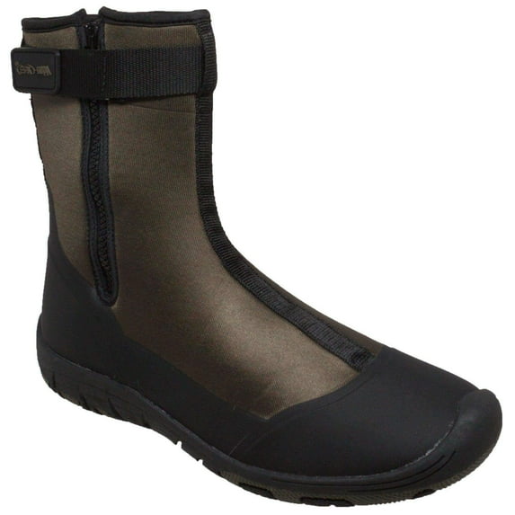 Men's Mid Height Wader Aqua Tecs Olive/Black