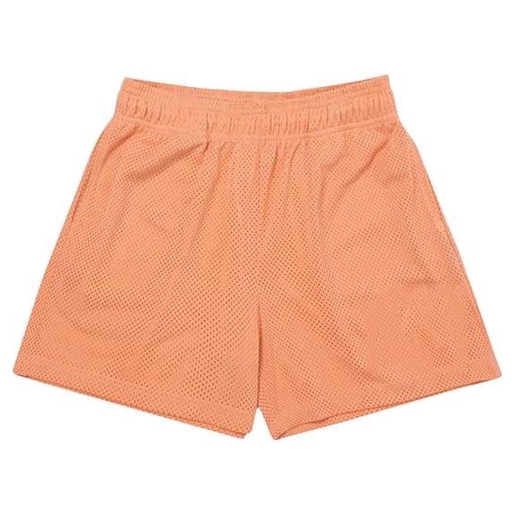Men's Mid-Length Athletic Shorts Mesh Fabric Breathable With Pockets Elastic Waist Shorts Workout Training Beach Vacation Casual Pants