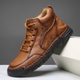 thumbnail image 1 of Men's Mid-Top Casual Hiking Shoes Breathable Lace-Up Walking Sneakers Non-Slip Outdoor Trekking Footwear for Spring Summer and Fall, 1 of 9