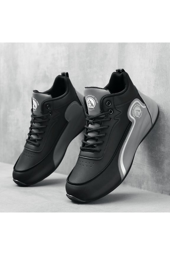 Men's Mid-Top Running Shoes 2026 Spring/Summer - Fashionable Comfortable Sneakers