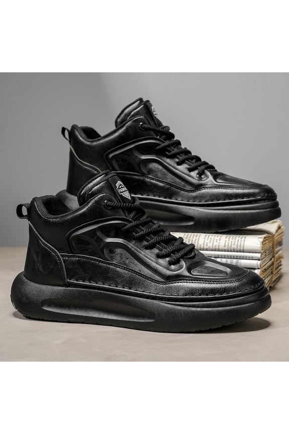 Men's Mid-Top Shoes Casual Dad Shoes for Daily Wear and Commuting