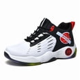 thumbnail image 1 of Men's Mid Top Soft Sole Sneakers 2026 Spring New Casual Basketball Shoes Trendy Comfortable Walking, 1 of 7