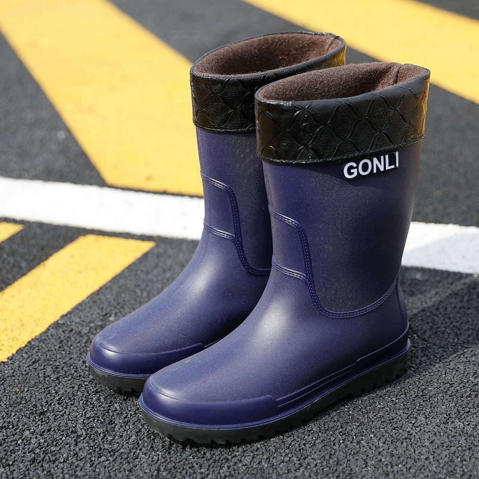 Warm 2024 rain boots
