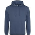 thumbnail image 1 of Men's Midweight College Hooded Sweatshirt - AIRFORCE BLUE - 2XL, 1 of 2