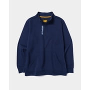Mens Midweight Quarter Zip Sweatshirt | CAT  WORKWEAR