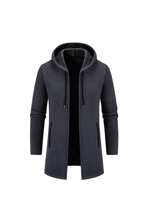 Men's Military Jacket Casual Washed Cotton Hooded Canvas Coat Fall Coat Casual Loose Fitting Workwear Long Sleeved Hooded Jacket