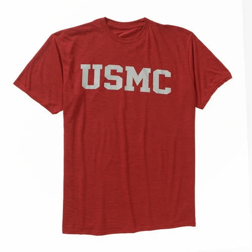 Men's Military Officially USMC Workout Tee - Walmart.com