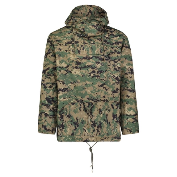 Men's Military Style Lightweight Anorak Pullover Parka