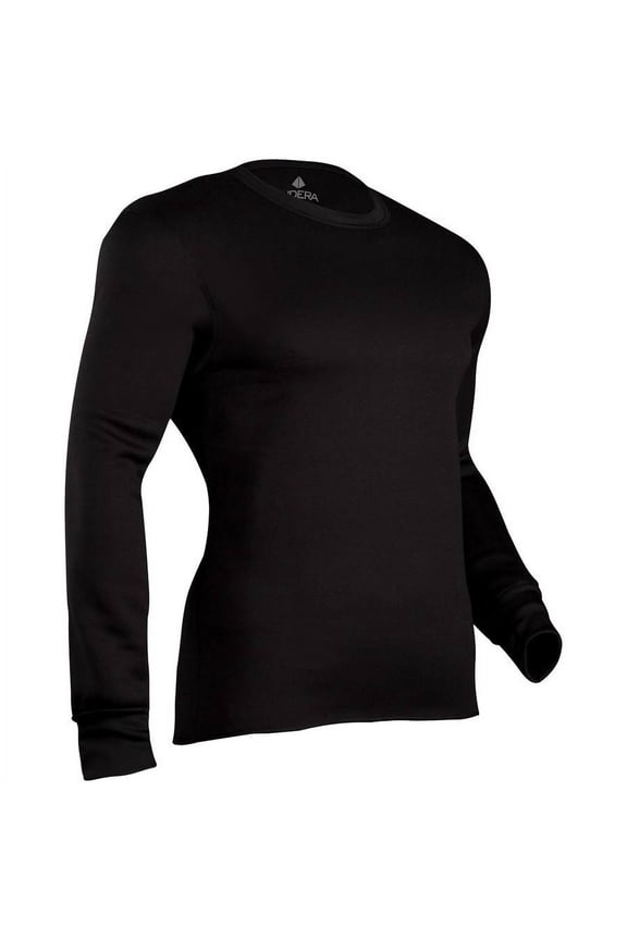 Men's Military Weight Fleeced Polyester Crew Shirt