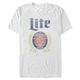 thumbnail image 1 of Men's Miller High Life Faded Miller Fine Pilsner  Graphic Tee White X Large, 1 of 4