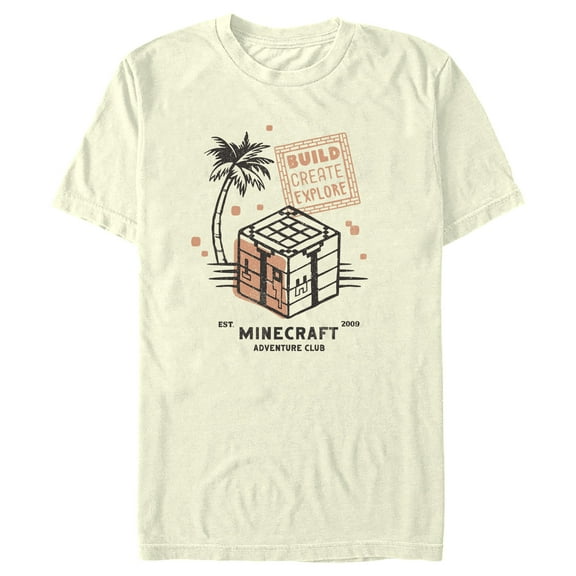 Men's Minecraft Adventure Club Est. 2009  Graphic T-Shirt