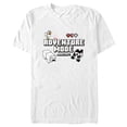 thumbnail image 1 of Men's Minecraft Adventure Mode Bears  Graphic Tee White 2X Large, 1 of 5